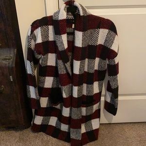 Plaid sweater